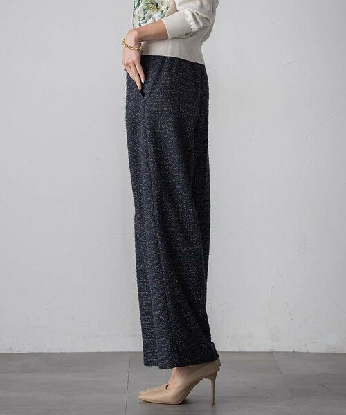 Viaggio Blu / ビアッジョブルー その他パンツ | ツイードラメワイドパンツ | 詳細3