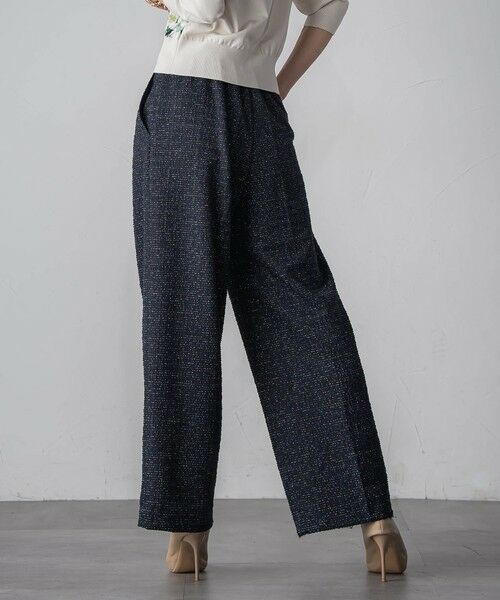 Viaggio Blu / ビアッジョブルー その他パンツ | ツイードラメワイドパンツ | 詳細4