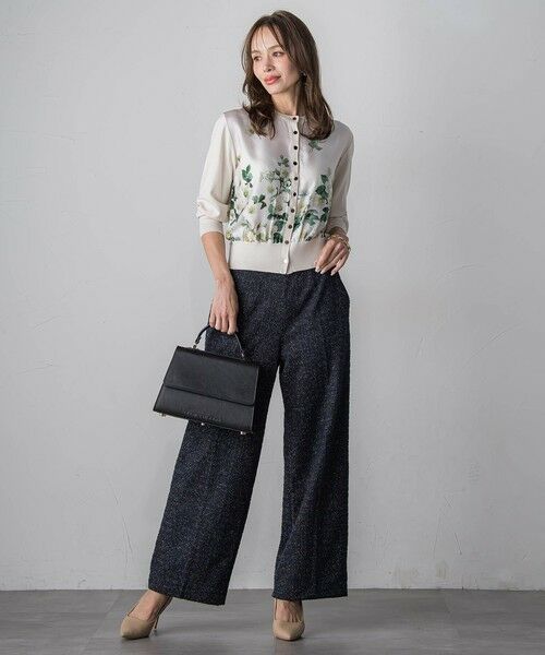 Viaggio Blu / ビアッジョブルー その他パンツ | ツイードラメワイドパンツ | 詳細5