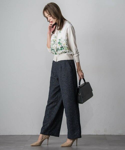 Viaggio Blu / ビアッジョブルー その他パンツ | ツイードラメワイドパンツ | 詳細6