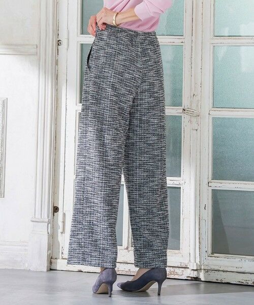 Viaggio Blu / ビアッジョブルー その他パンツ | ツイードラメワイドパンツ | 詳細14