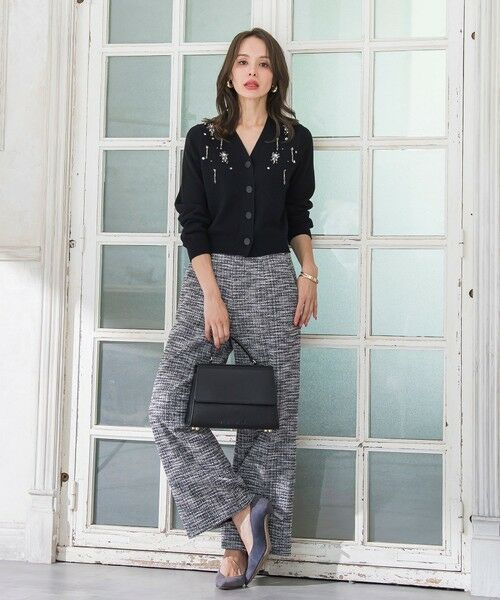 Viaggio Blu / ビアッジョブルー その他パンツ | ツイードラメワイドパンツ | 詳細19