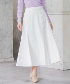 Viaggio Blu / ビアッジョブルー ミニ・ひざ丈スカート | ツイードラメマーメイドスカート