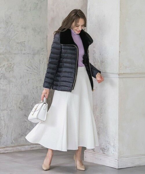 Viaggio Blu / ビアッジョブルー ミニ・ひざ丈スカート | ツイードラメマーメイドスカート | 詳細10