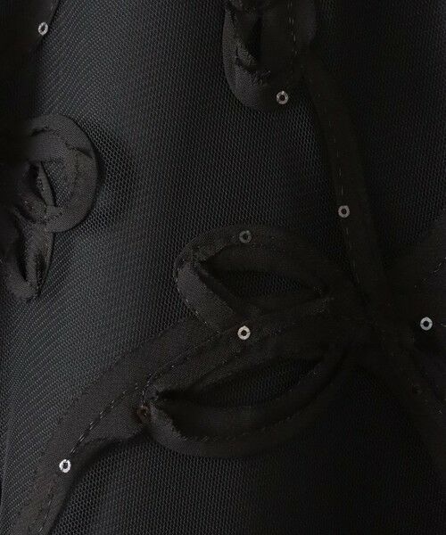 Viaggio Blu / ビアッジョブルー ミニ・ひざ丈スカート | スパンコールテープチュールスカート | 詳細18