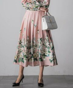 Viaggio Blu / ビアッジョブルー ミニ・ひざ丈スカート | クリスマスローズスカート