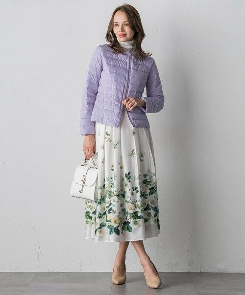 Viaggio Blu / ビアッジョブルー ミニ・ひざ丈スカート | クリスマスローズスカート | 詳細13