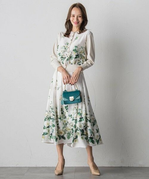 Viaggio Blu / ビアッジョブルー ミニ・ひざ丈スカート | クリスマスローズスカート | 詳細15