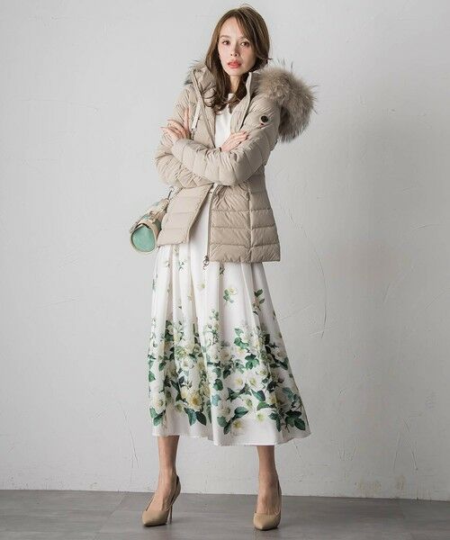 Viaggio Blu / ビアッジョブルー ミニ・ひざ丈スカート | クリスマスローズスカート | 詳細21