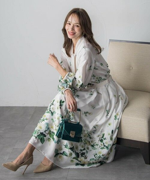 Viaggio Blu / ビアッジョブルー ミニ・ひざ丈スカート | クリスマスローズスカート | 詳細8