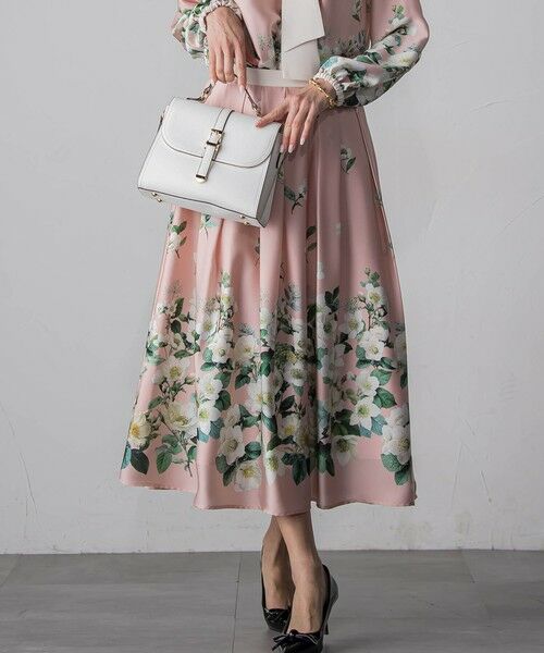 Viaggio Blu / ビアッジョブルー ミニ・ひざ丈スカート | クリスマスローズスカート | 詳細28