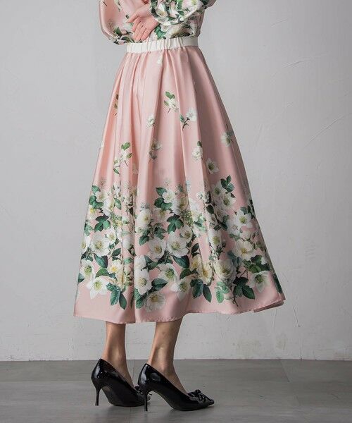 Viaggio Blu / ビアッジョブルー ミニ・ひざ丈スカート | クリスマスローズスカート | 詳細29