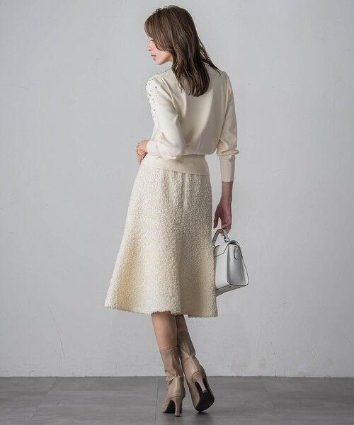 Viaggio Blu / ビアッジョブルー ミニ・ひざ丈スカート | ループツイードスカート | 詳細7