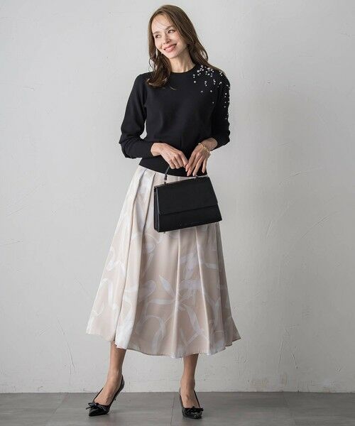 Viaggio Blu / ビアッジョブルー ニット・セーター | アシメパールビジューニット | 詳細19