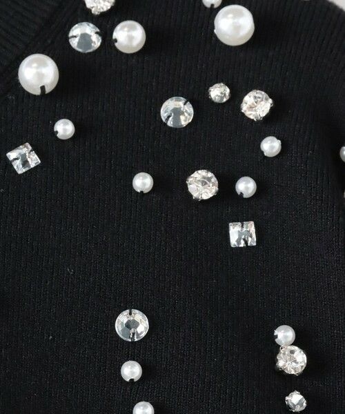 Viaggio Blu / ビアッジョブルー ニット・セーター | アシメパールビジューニット | 詳細26