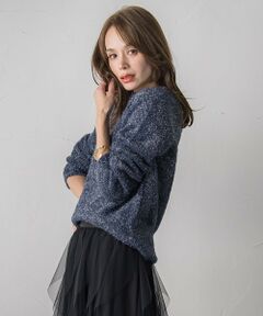 Viaggio Blu / ビアッジョブルー ニット・セーター | ラメシャギーニット