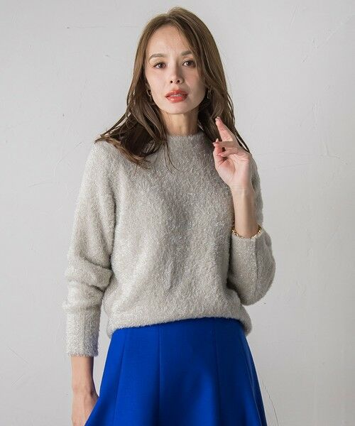 Viaggio Blu / ビアッジョブルー ニット・セーター | ラメシャギーニット | 詳細2