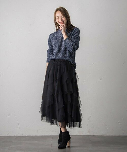 Viaggio Blu / ビアッジョブルー ニット・セーター | ラメシャギーニット | 詳細15