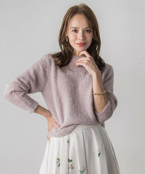 Viaggio Blu / ビアッジョブルー ニット・セーター | ラメシャギーニット | 詳細16