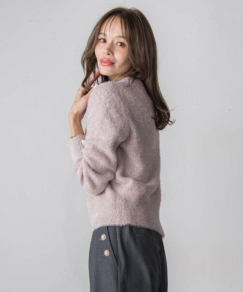 Viaggio Blu / ビアッジョブルー ニット・セーター | ラメシャギーニット | 詳細23