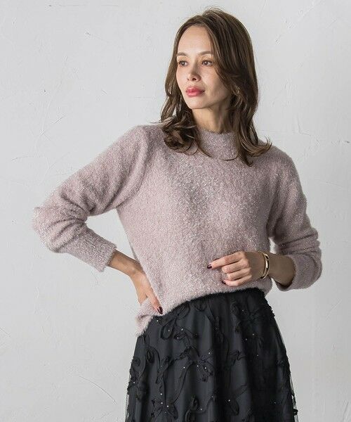 Viaggio Blu / ビアッジョブルー ニット・セーター | ラメシャギーニット | 詳細27