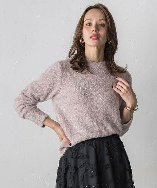 Viaggio Blu / ビアッジョブルー ニット・セーター | ラメシャギーニット | 詳細28