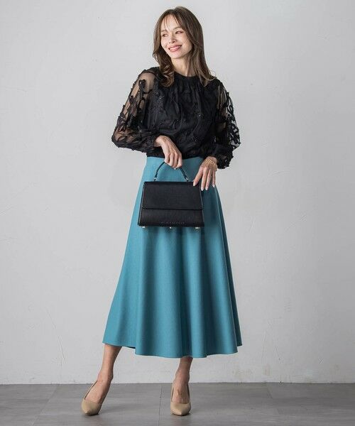 Viaggio Blu / ビアッジョブルー シャツ・ブラウス | スパンコールテープチュールブラウス | 詳細11