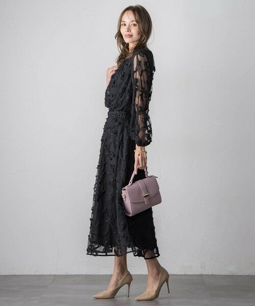 Viaggio Blu / ビアッジョブルー シャツ・ブラウス | スパンコールテープチュールブラウス | 詳細6