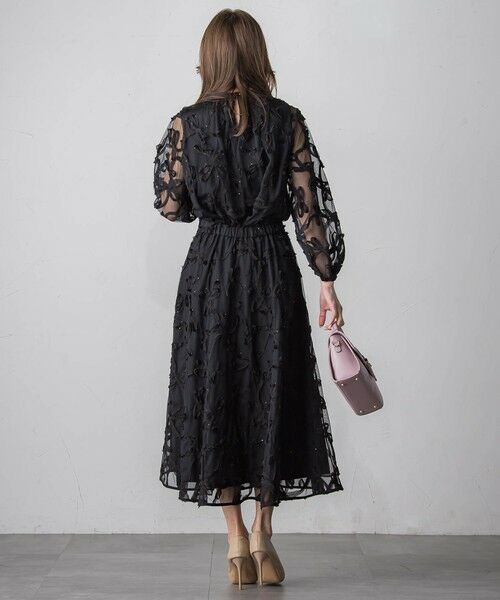 Viaggio Blu / ビアッジョブルー シャツ・ブラウス | スパンコールテープチュールブラウス | 詳細7