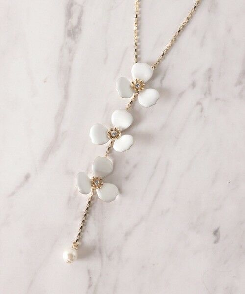 Viaggio Blu / ビアッジョブルー ネックレス・ペンダント・チョーカー | エポフラワーナローネックレス | 詳細6