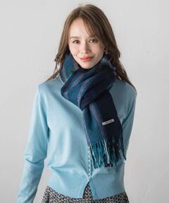 Viaggio Blu / ビアッジョブルー マフラー・ショール・スヌード・ストール | チェックマフラー