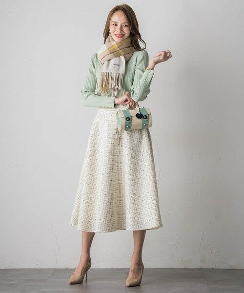 Viaggio Blu / ビアッジョブルー マフラー・ショール・スヌード・ストール | チェックマフラー | 詳細4