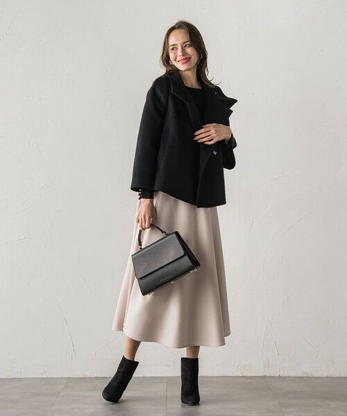 Viaggio Blu / ビアッジョブルー ダッフルコート | スタンドカラーショートコート | 詳細6