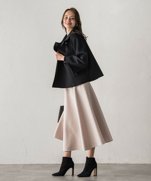 Viaggio Blu / ビアッジョブルー ダッフルコート | スタンドカラーショートコート | 詳細7