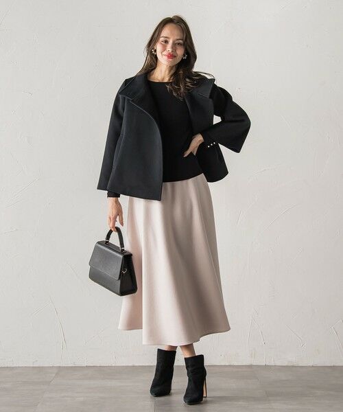 Viaggio Blu / ビアッジョブルー ダッフルコート | スタンドカラーショートコート | 詳細9