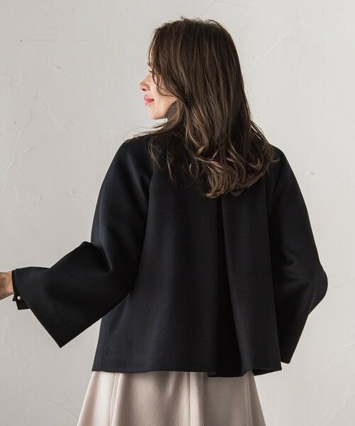 Viaggio Blu / ビアッジョブルー ダッフルコート | スタンドカラーショートコート | 詳細12