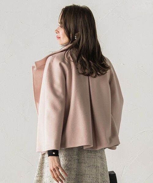 Viaggio Blu / ビアッジョブルー ダッフルコート | スタンドカラーショートコート | 詳細17