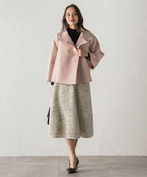 Viaggio Blu / ビアッジョブルー ダッフルコート | スタンドカラーショートコート | 詳細18