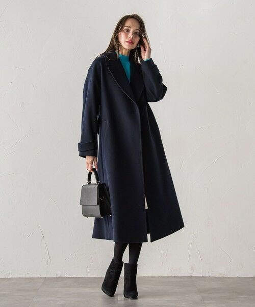 Viaggio Blu / ビアッジョブルー ダッフルコート | テーラードカラーコート | 詳細5