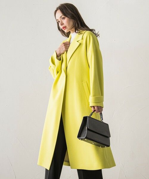 Viaggio Blu / ビアッジョブルー ダッフルコート | テーラードカラーコート（イエロー）