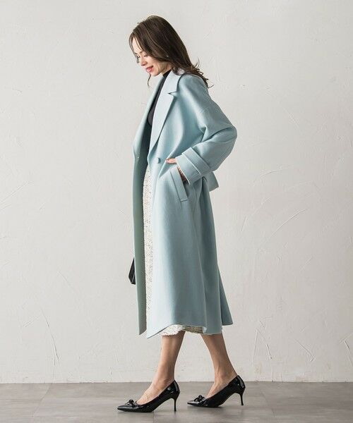 Viaggio Blu / ビアッジョブルー ダッフルコート | テーラードカラーコート | 詳細20