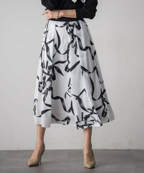 Viaggio Blu / ビアッジョブルー ミニ・ひざ丈スカート | トゥシューズスカート | 詳細1