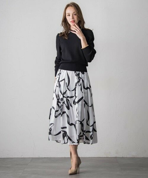 Viaggio Blu / ビアッジョブルー ミニ・ひざ丈スカート | トゥシューズスカート | 詳細4