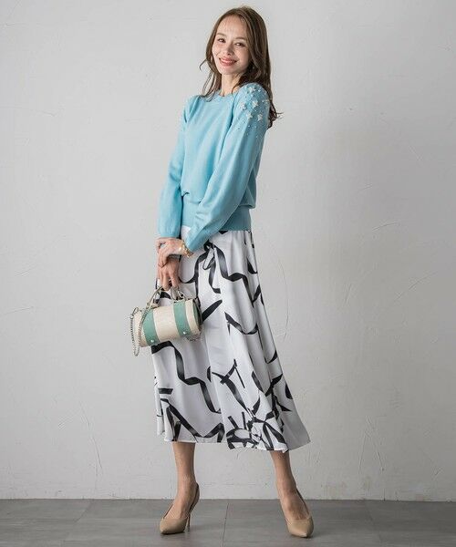 Viaggio Blu / ビアッジョブルー ミニ・ひざ丈スカート | トゥシューズスカート | 詳細7