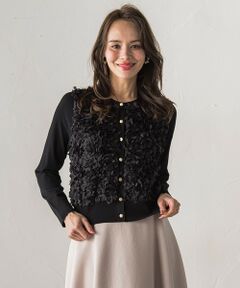 Viaggio Blu / ビアッジョブルー カーディガン・ボレロ | フラワーチュールドッキングカーディガン