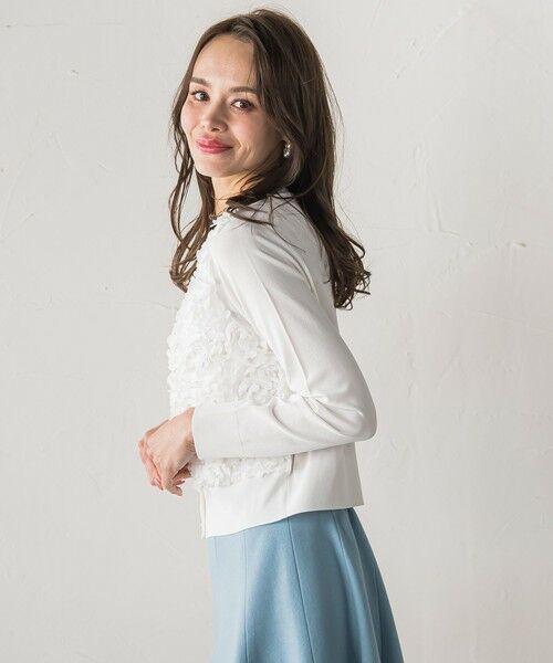 Viaggio Blu / ビアッジョブルー カーディガン・ボレロ | フラワーチュールドッキングカーディガン | 詳細2