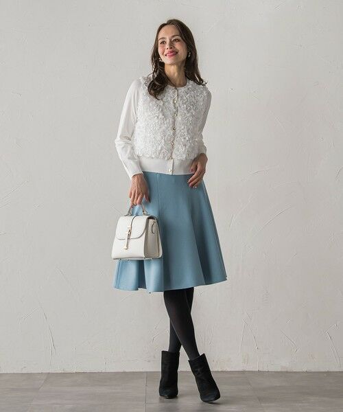 Viaggio Blu / ビアッジョブルー カーディガン・ボレロ | フラワーチュールドッキングカーディガン | 詳細5