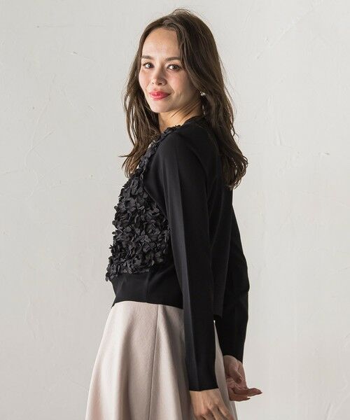 Viaggio Blu / ビアッジョブルー カーディガン・ボレロ | フラワーチュールドッキングカーディガン | 詳細11