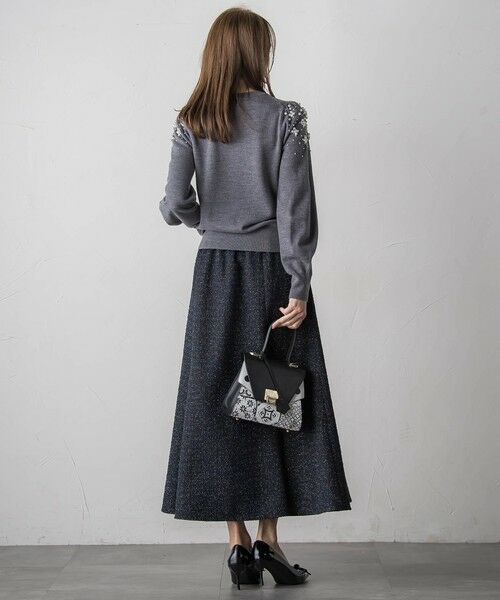 Viaggio Blu / ビアッジョブルー ニット・セーター | ショルダービジューニット | 詳細19