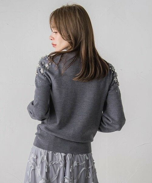 Viaggio Blu / ビアッジョブルー ニット・セーター | ショルダービジューニット | 詳細22